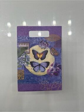Small Purple Butterfly Bag (Ready To Ship)
